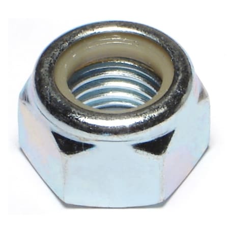 Midwest Fastener Nylon Insert Lock Nut, M16-2.00, Steel, Class 8, Zinc Plated, 3 PK 76091